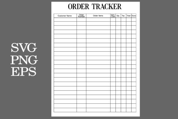 Download Crafters Business Planner Order Forms - Craft Collection