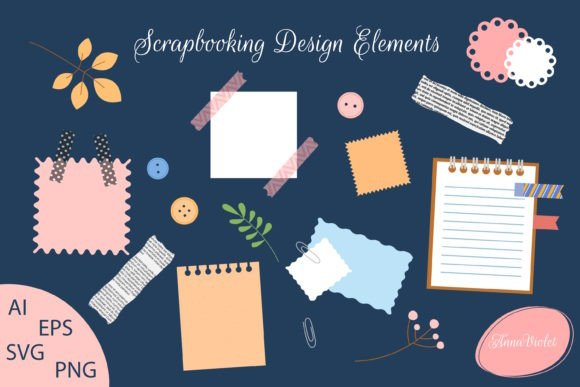 Download Scrapbooking Design Elements - Elements Collection