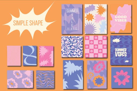 Download Simple Shapes Vector Design Elements - Elements Collection